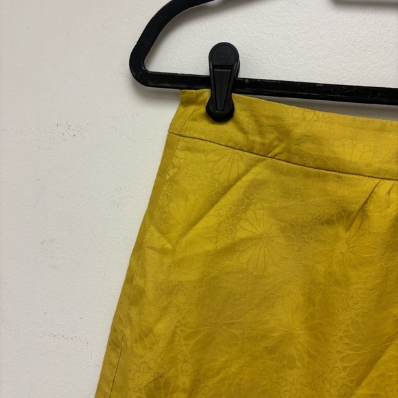 Edme & Esyllte Anthropologie Jacquard Floral Tulip Skirt - Picture 3 of 12